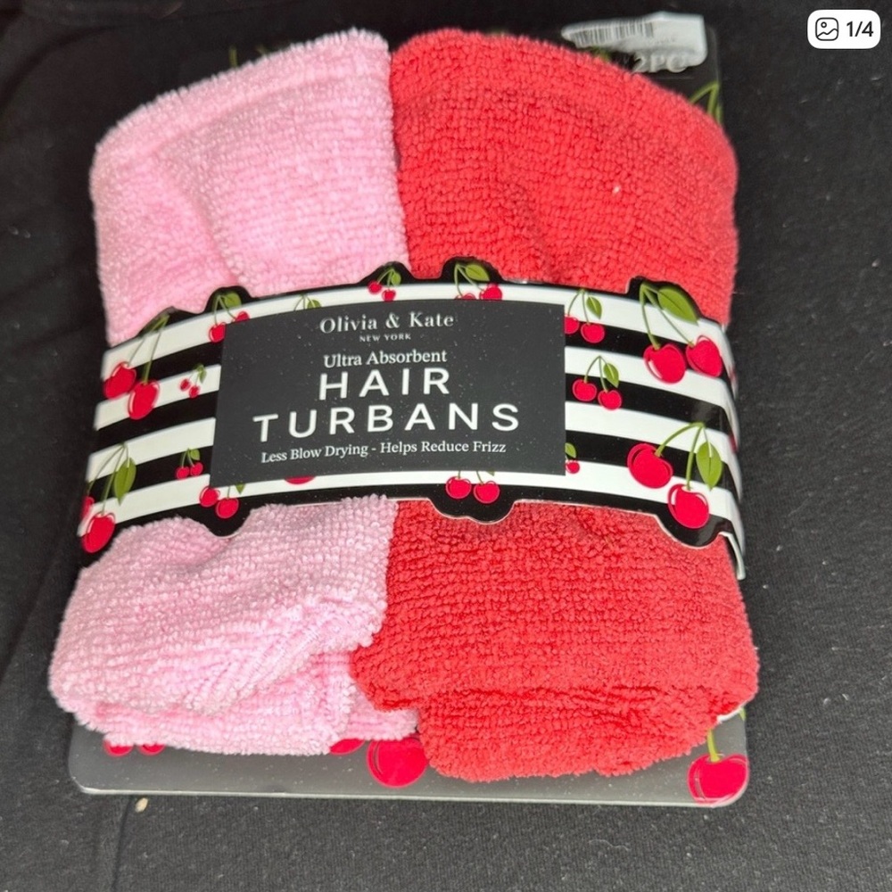 💅 DIY Nail & Self Care Spa Kit | Gel Nail Tips + Hair Turbans + Eye Mask - Picture 2 of 4
